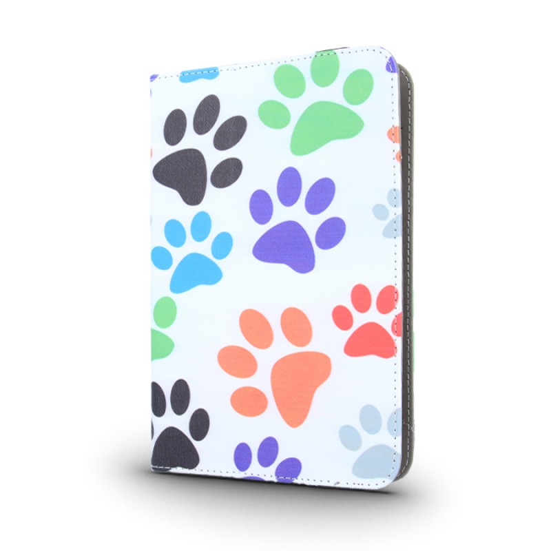 Θήκη Book Universal Case Color Track για Tablets 9"- 10" Paws