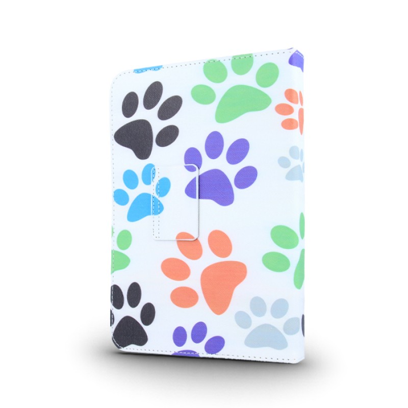 Θήκη Book Universal Case Color Track για Tablets 9"- 10" Paws
