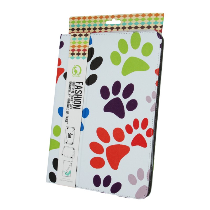 Θήκη Book Universal Case Color Track για Tablets 9"- 10" Paws