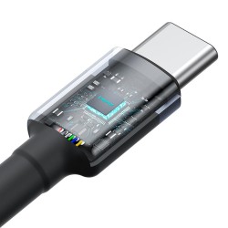Καλώδιο Φόρτισης Baseus Cafule Charging Cable USB to Type-C 100W 1m (2τχμ) Red /Black & Grey/Black