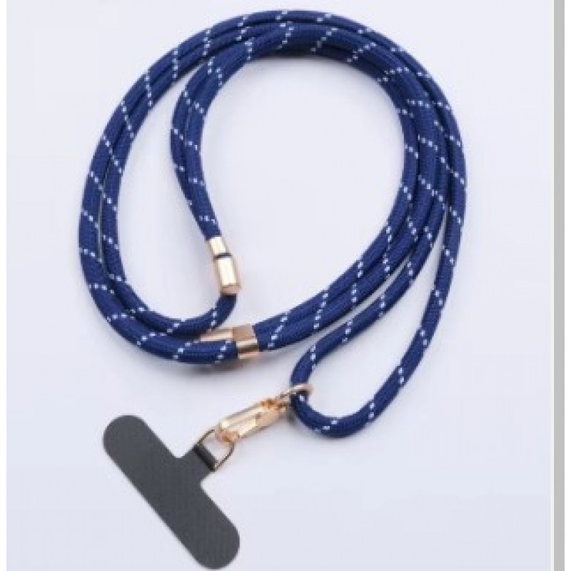 Λουράκι Λαιμού στήριξης Θήκης Smartphone Universal Neck Strap Pure Deep Blue Λουράκι Λαιμού στήριξης Θήκης Smartphone Universal Neck Strap Pure Deep Blue
