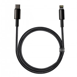 Καλώδιο Φόρτισης Baseus Cable Tungsten PD Type-C to Lightning Super Charge 20W 1m Black (CATLWJ-01)