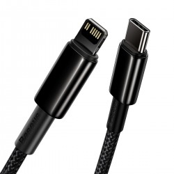 Καλώδιο Φόρτισης Baseus Cable Tungsten PD Type-C to Lightning Super Charge 20W 1m Black (CATLWJ-01)