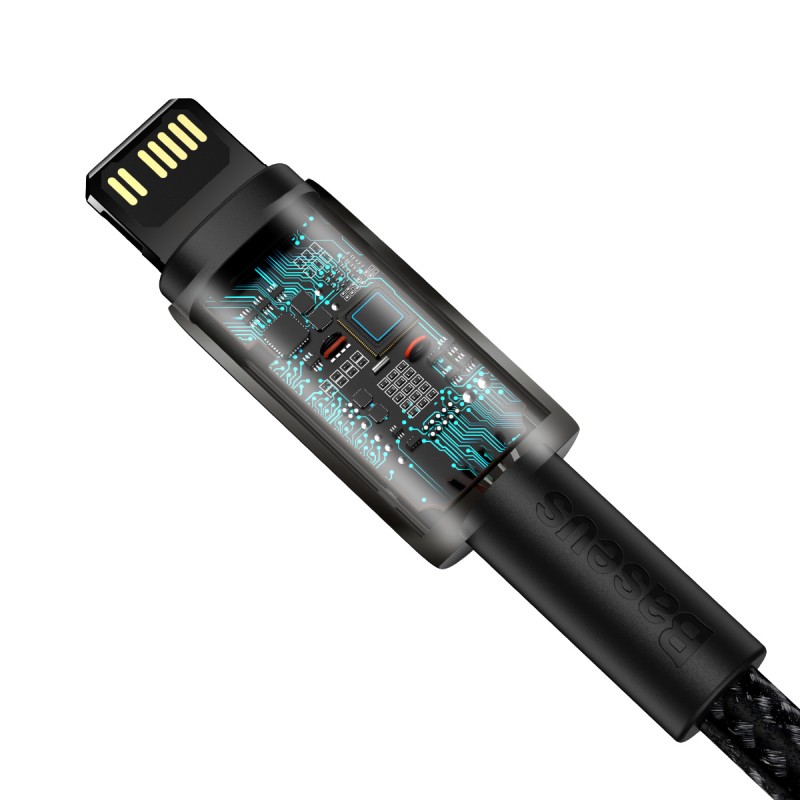 Καλώδιο Φόρτισης Baseus Cable Tungsten PD Type-C to Lightning Super Charge 20W 1m Black (CATLWJ-01)
