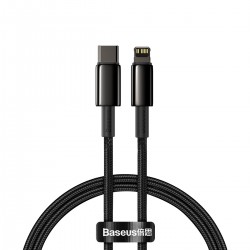 Καλώδιο Φόρτισης Baseus Cable Tungsten PD Type-C to Lightning Super Charge 20W 1m Black (CATLWJ-01)