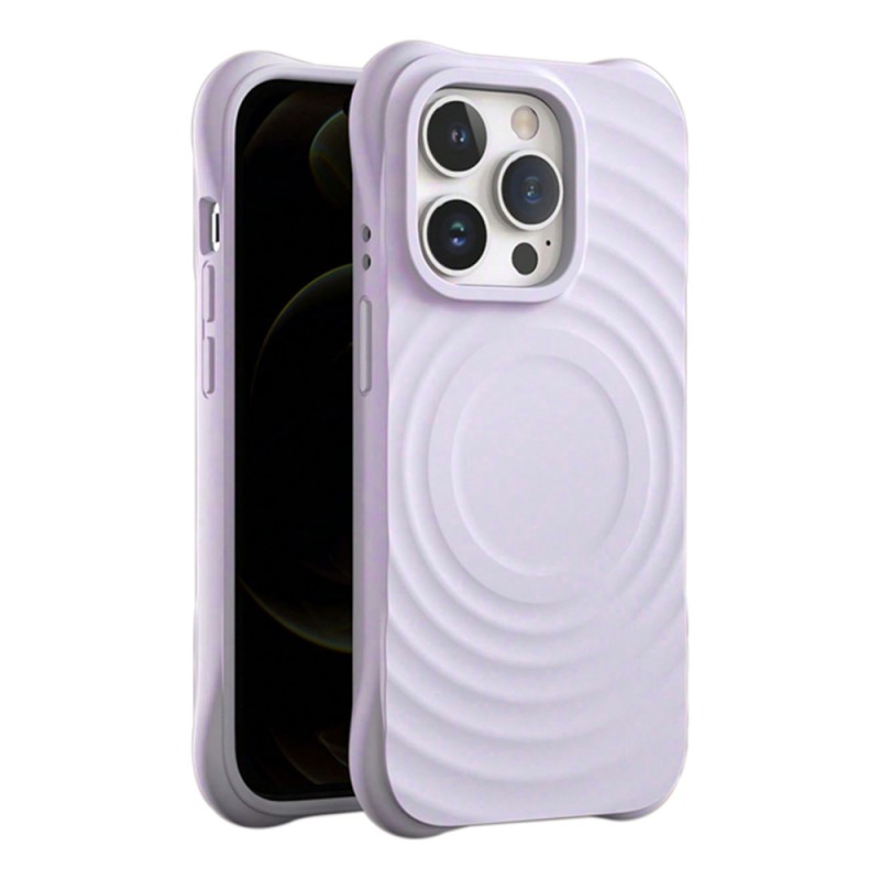 Θήκη Real Smooth Silicone Circle Mag Case Apple iPhone 13 / 14 (6.1") Purple