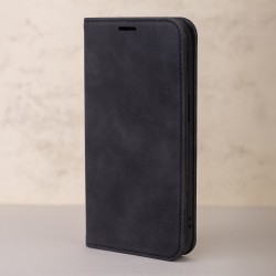 Θήκη Book Smart Suede Samsung Galaxy A15 5G / 4G SM-A156G Black
