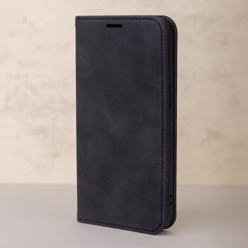 Θήκη Book Smart Suede Samsung Galaxy A15 5G / 4G SM-A156G Black
