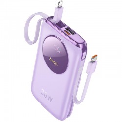 Εξωτερική Μπαταρία HOCO Q19 Lucky Fully Compatible PowerBank 10000mAh 30W Purple