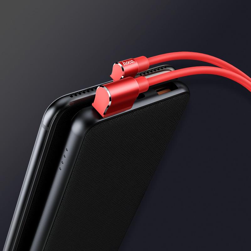 Καλώδιο Data Hoco Charging Cable USB to Lightning  U37 1.2m Black