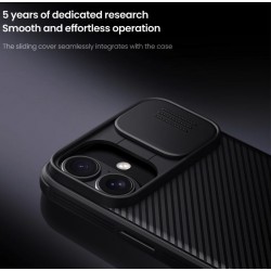 Θήκη NILLKIN Camshield Pro Magnetic Hard Case Apple iPhone 16 (6.1") Black