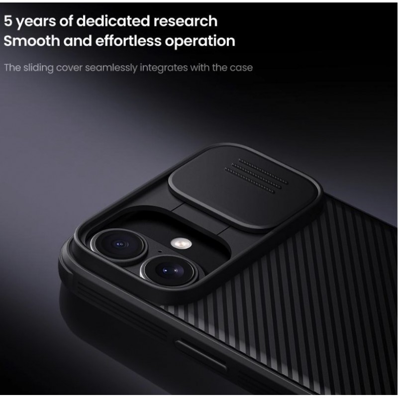 Θήκη NILLKIN Camshield Pro Magnetic Hard Case Apple iPhone 16 (6.1") Black
