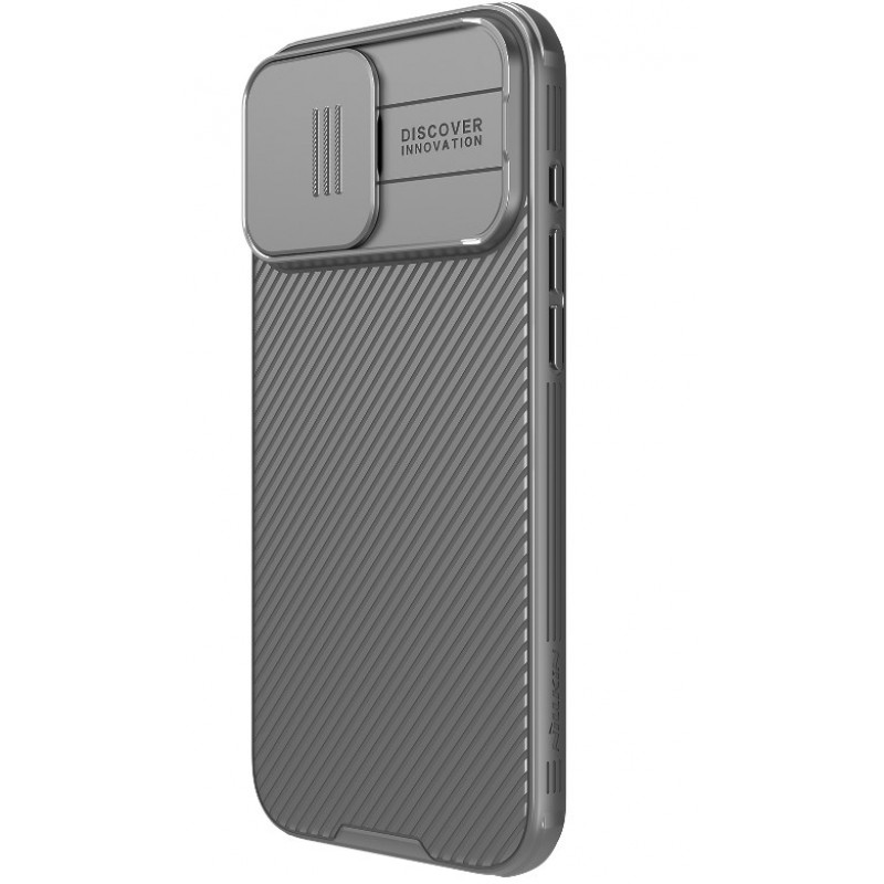 Θήκη NILLKIN Camshield Pro Magnetic Hard Case Apple iPhone 16 Pro Max (6.9") Titanium Gray