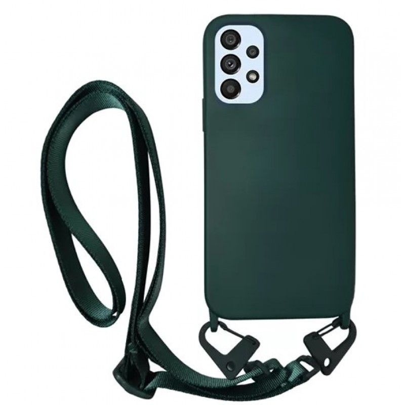 Θήκη Vivid Silicone Case Strap Samsung Galaxy A53 5G SM-A536 Pine Green