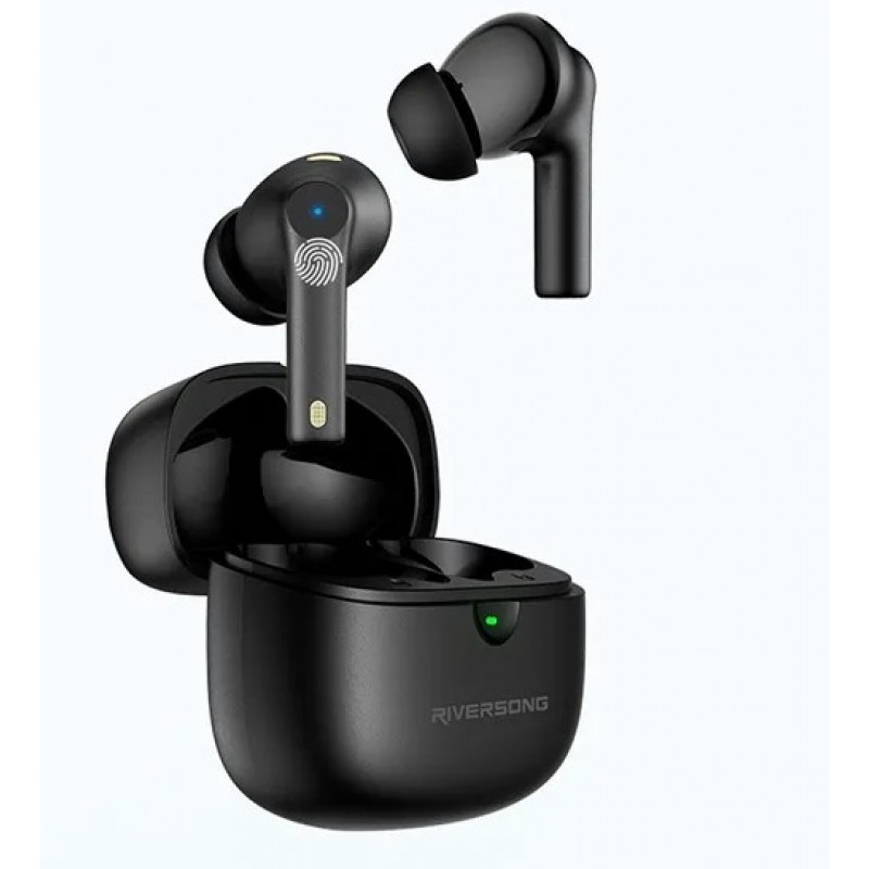 Ακουστικά Bluetooth Riversong True Utopia H5 Wireless Earphones EA271 Black Ακουστικά Bluetooth Riversong True Utopia H5 Wireless Earphones EA271 Black