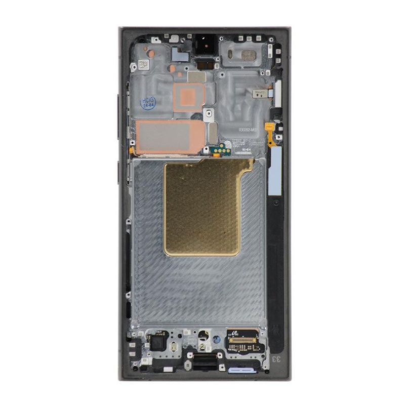 Οθόνη OLED & Μηχανισμός Αφής Samsung Galaxy S24 Ultra 5G S928 with Frame Black με 3 Χρόνια Εγγύηση