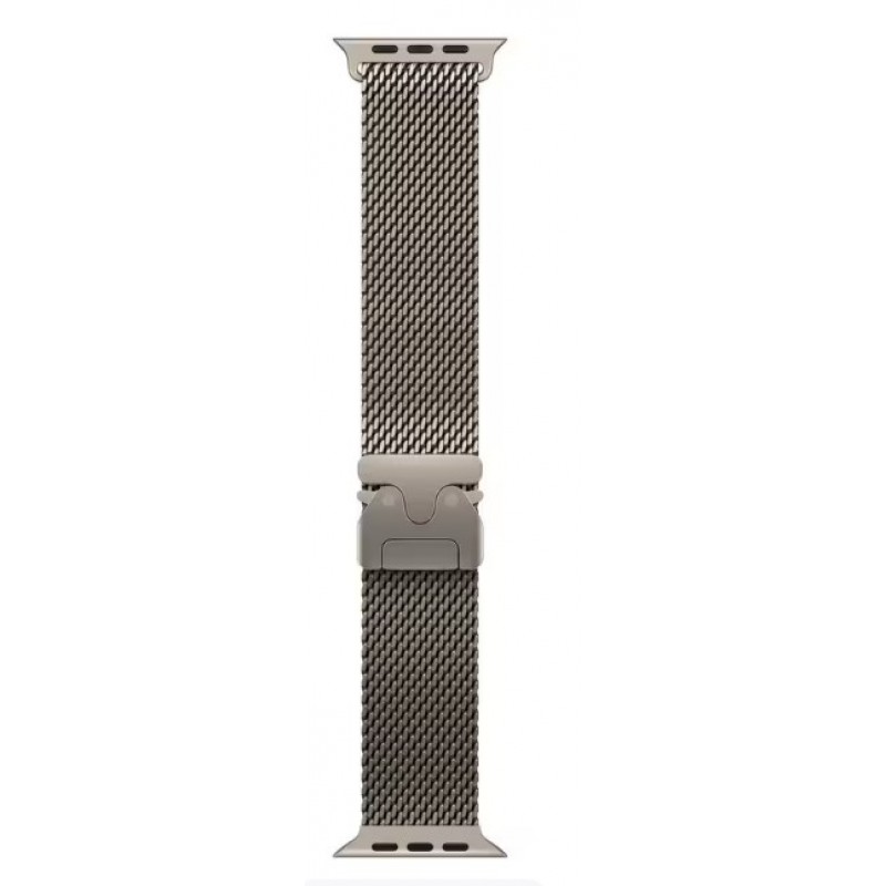 Ανταλλακτικό λουράκι QuickFit Milano Mesh Loop Apple Watch 1/2/3/4/5/6/SE/7/8 (42/44/45/49mm) Titanium Ανταλλακτικό λουράκι QuickFit Milano Mesh Loop Apple Watch 1/2/3/4/5/6/SE/7/8 (42/44/45/49mm) Titanium