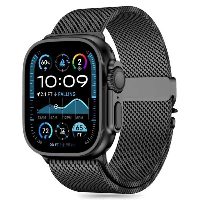 Ανταλλακτικό λουράκι QuickFit Milano Mesh Loop Apple Watch 1/2/3/4/5/6/SE/7/8 (42/44/45/49mm) Black Ανταλλακτικό λουράκι QuickFit Milano Mesh Loop Apple Watch 1/2/3/4/5/6/SE/7/8 (42/44/45/49mm) Black