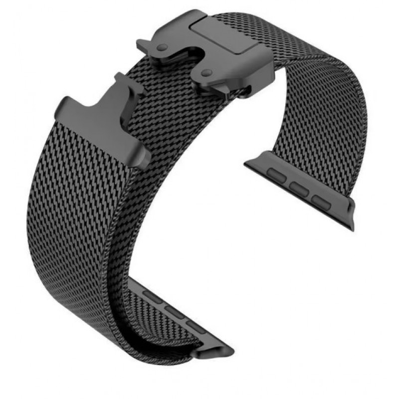 Ανταλλακτικό λουράκι QuickFit Milano Mesh Loop Apple Watch 1/2/3/4/5/6/SE/7/8 (42/44/45/49mm) Black Ανταλλακτικό λουράκι QuickFit Milano Mesh Loop Apple Watch 1/2/3/4/5/6/SE/7/8 (42/44/45/49mm) Black