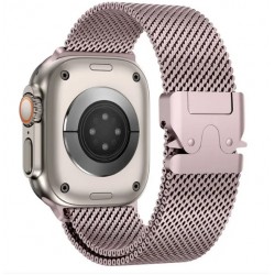Ανταλλακτικό λουράκι QuickFit Milano Mesh Loop Apple Watch 1/2/3/4/5/6/SE/7/8 (42/44/45/49mm) Pink Ανταλλακτικό λουράκι QuickFit Milano Mesh Loop Apple Watch 1/2/3/4/5/6/SE/7/8 (42/44/45/49mm) Pink