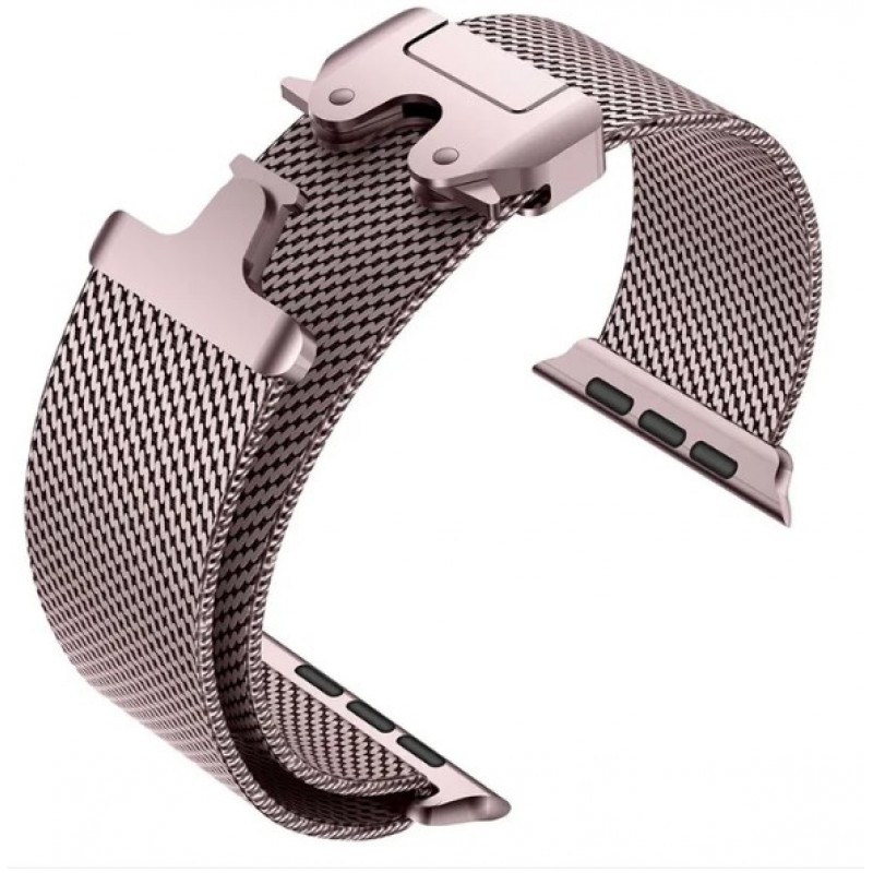 Ανταλλακτικό λουράκι QuickFit Milano Mesh Loop Apple Watch 1/2/3/4/5/6/SE/7/8 (42/44/45/49mm) Pink Ανταλλακτικό λουράκι QuickFit Milano Mesh Loop Apple Watch 1/2/3/4/5/6/SE/7/8 (42/44/45/49mm) Pink