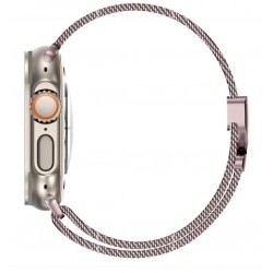 Ανταλλακτικό λουράκι QuickFit Milano Mesh Loop Apple Watch 1/2/3/4/5/6/SE/7/8 (42/44/45/49mm) Pink Ανταλλακτικό λουράκι QuickFit Milano Mesh Loop Apple Watch 1/2/3/4/5/6/SE/7/8 (42/44/45/49mm) Pink