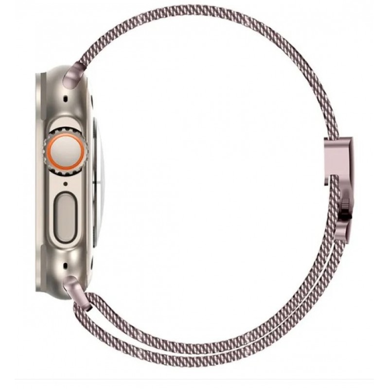 Ανταλλακτικό λουράκι QuickFit Milano Mesh Loop Apple Watch 1/2/3/4/5/6/SE/7/8 (42/44/45/49mm) Pink Ανταλλακτικό λουράκι QuickFit Milano Mesh Loop Apple Watch 1/2/3/4/5/6/SE/7/8 (42/44/45/49mm) Pink