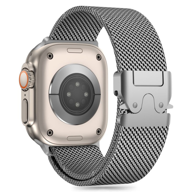 Ανταλλακτικό λουράκι QuickFit Milano Mesh Loop  Apple Watch 1/2/3/4/5/6/SE/7/8 (42/44/45/49mm) Silver