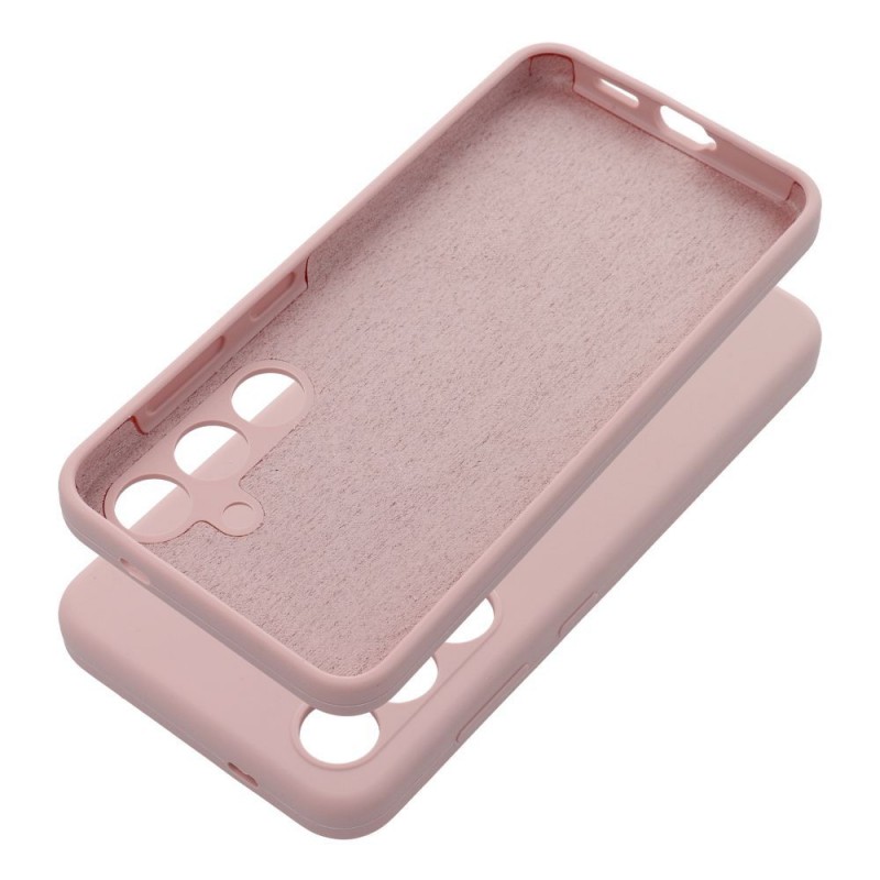 Θήκη  Liquid Silicone Case S24 FE 5G S721 Light Pink