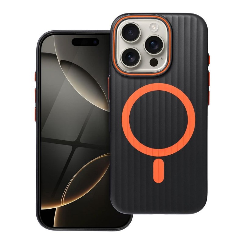 Θήκη Simply with Magsafe Apple iPhone 13 Pro Max (6.7") Titanium Black