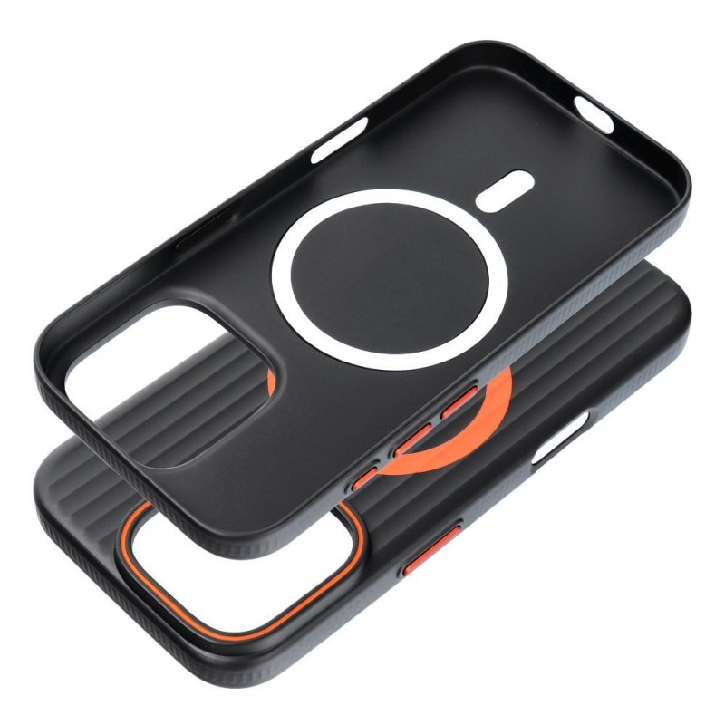 Θήκη Simply with Magsafe Apple iPhone 13 Pro Max (6.7") Titanium Black