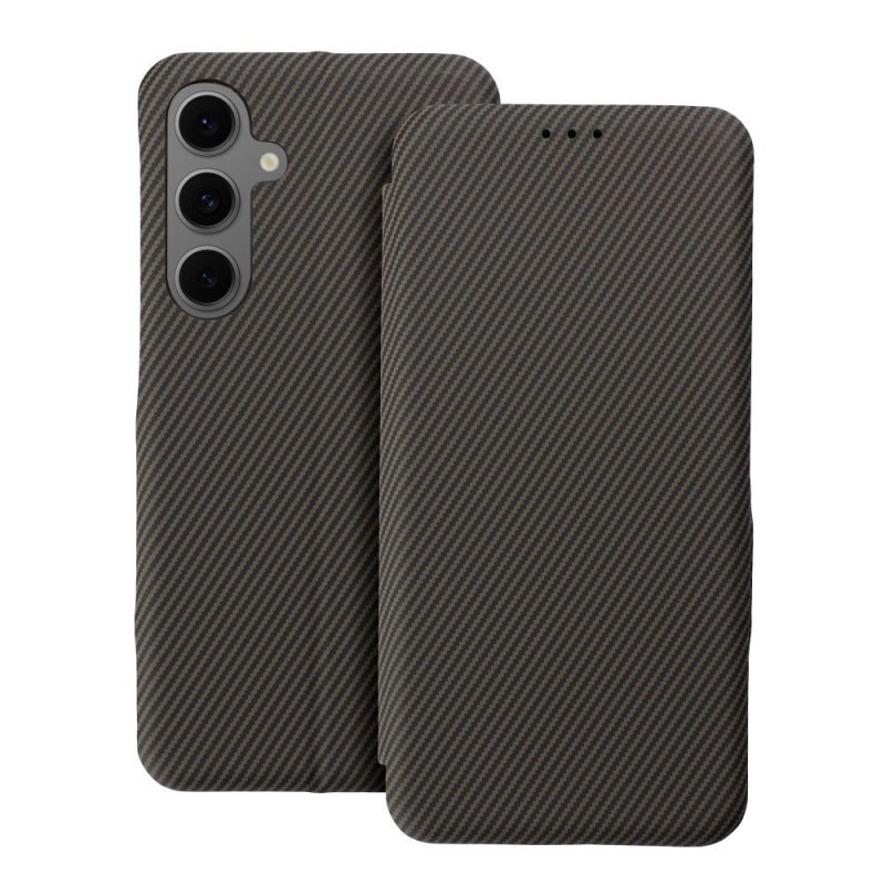 Θήκη Folio Side Magnet Book Case for Motorola G55 5G Brown