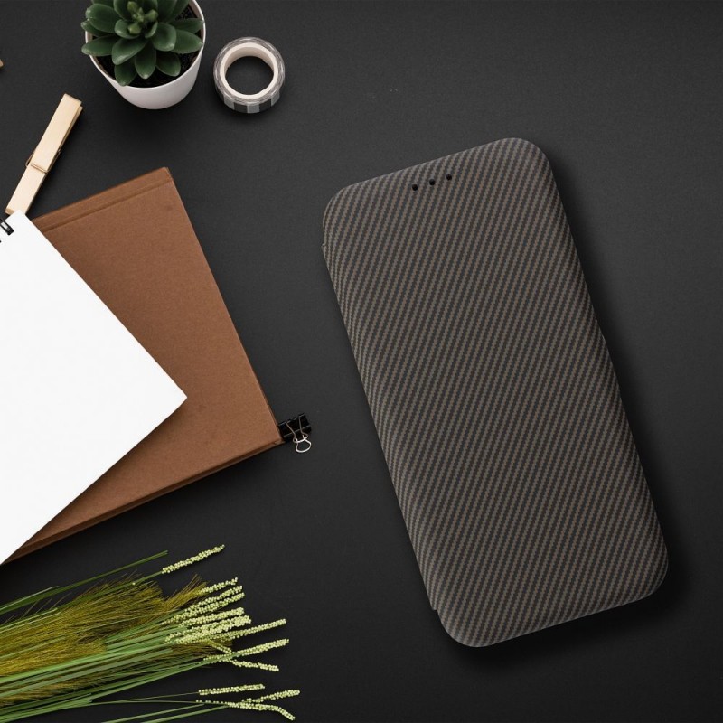 Θήκη Folio Side Magnet Book Case for Motorola G55 5G Brown