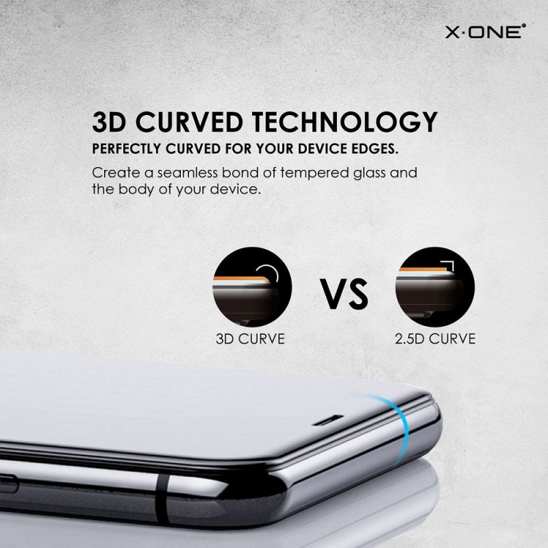 Γυαλί Προστασίας X-ONE Full Cover Extra Strong Matte iPhone 15 Pro Max (6.7") Clear