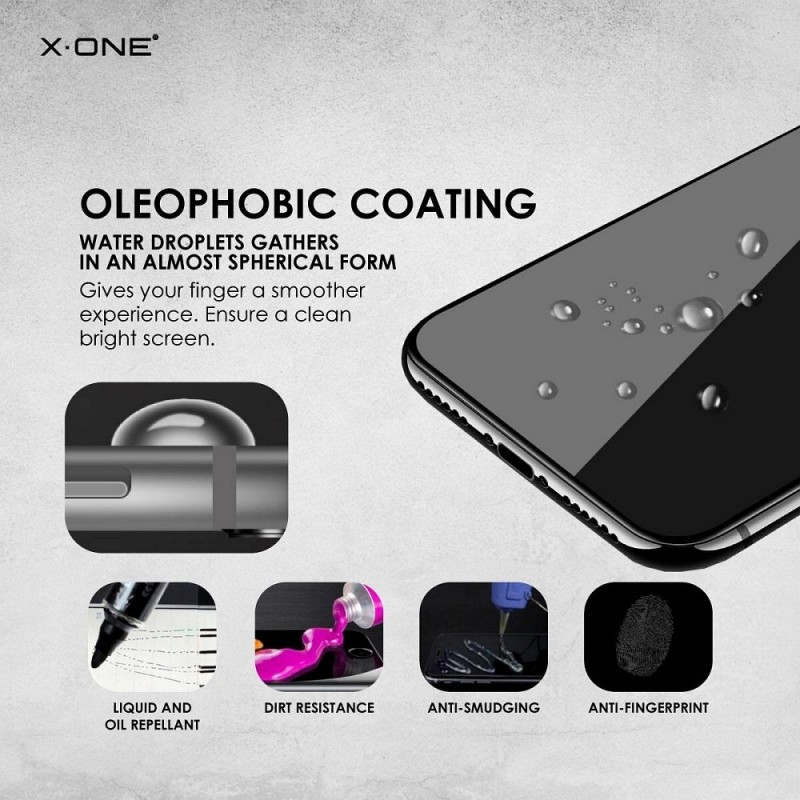 Γυαλί Προστασίας X-ONE Full Cover Extra Strong Matte iPhone 15 Pro Max (6.7") Clear