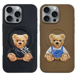 Θήκη Zuck Bear Case Everley with MagSafe for Apple iPhone 16 (6.1") Champaign Gold