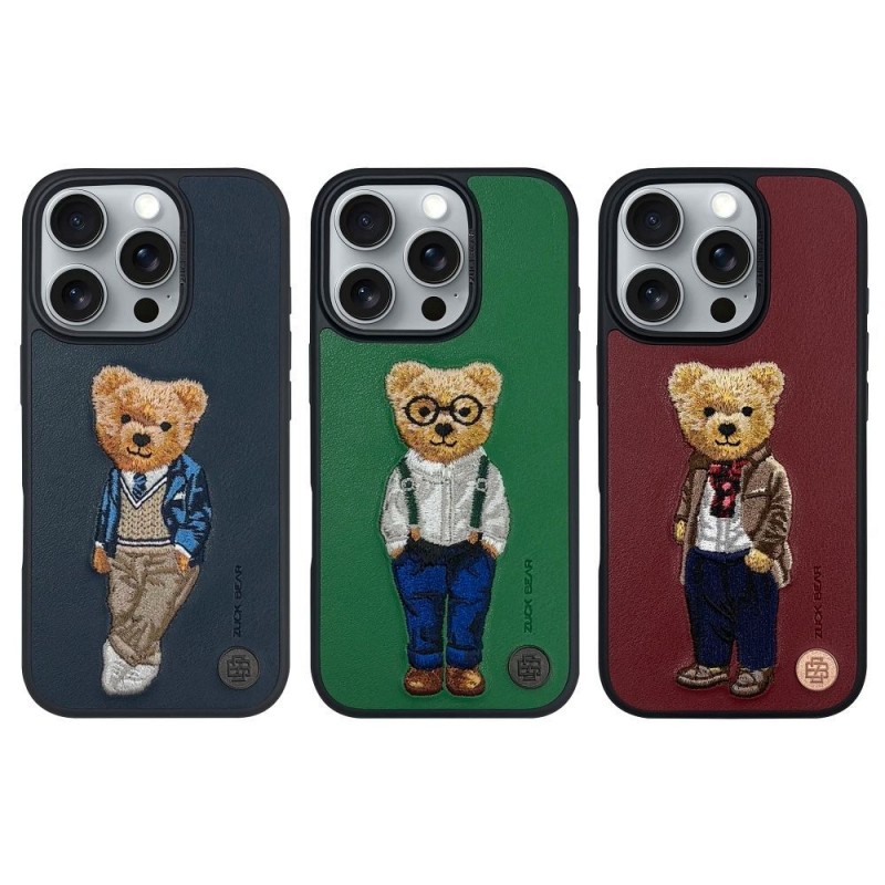 Θήκη Zuck Bear Case London Classic for Apple iPhone 15 Pro Max (6.7") Westminster Ace