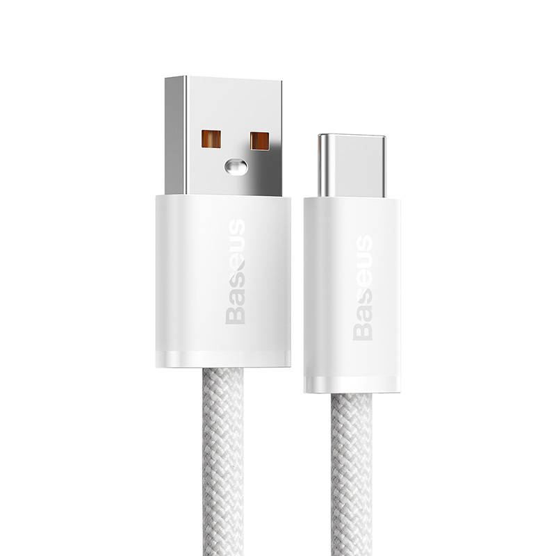 Καλώδιο Φόρτισης Baseus Dynamic Series Cable USB to Type-C 2m 100W White (CALD000702)