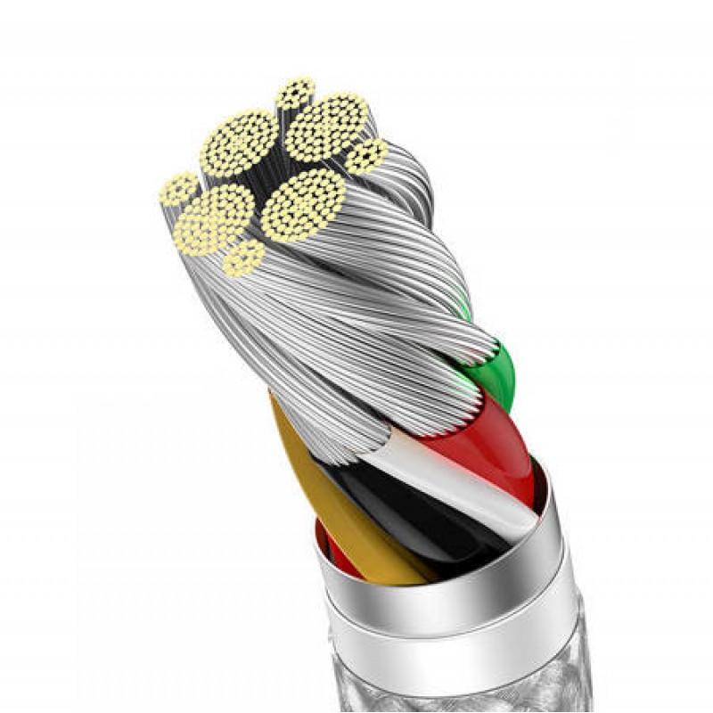 Καλώδιο Φόρτισης Baseus Dynamic Series Cable USB to Type-C 2m 100W White (CALD000702)