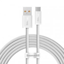 Καλώδιο Φόρτισης Baseus Dynamic Series Cable USB to Type-C 2m 100W White (CALD000702)