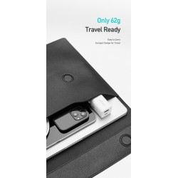 Φορτιστής Ταξιδιού DuxDucis Wall Charger C80 Super Si με Θύρα USB-A και Θύρα USB-C 30W QC 3.0 18W 3A White