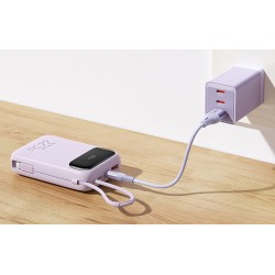 Εξωτερική Μπαταρία Mcdodo Power Bank MC-3245 10000mAh, 22.5W Type-C Cable Purple