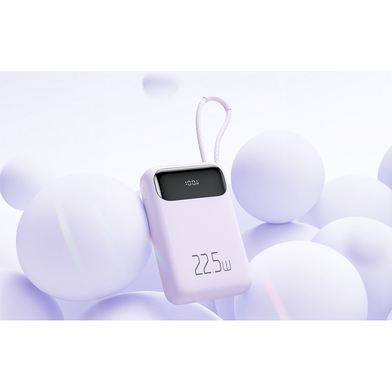 Εξωτερική Μπαταρία Mcdodo Power Bank MC-3245 10000mAh, 22.5W Type-C Cable Purple