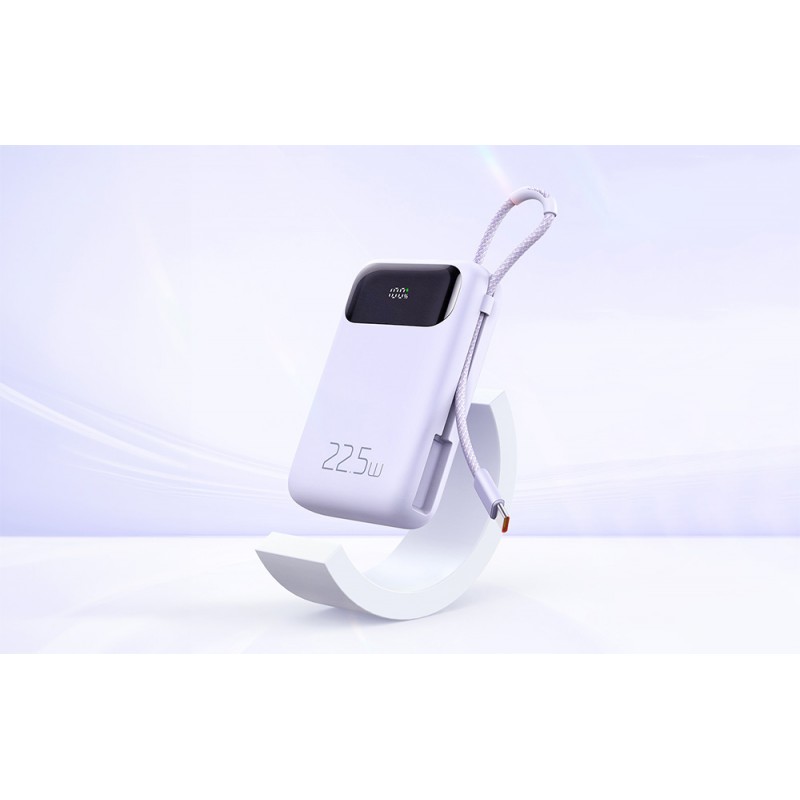 Εξωτερική Μπαταρία Mcdodo Power Bank MC-3245 10000mAh, 22.5W Type-C Cable Purple