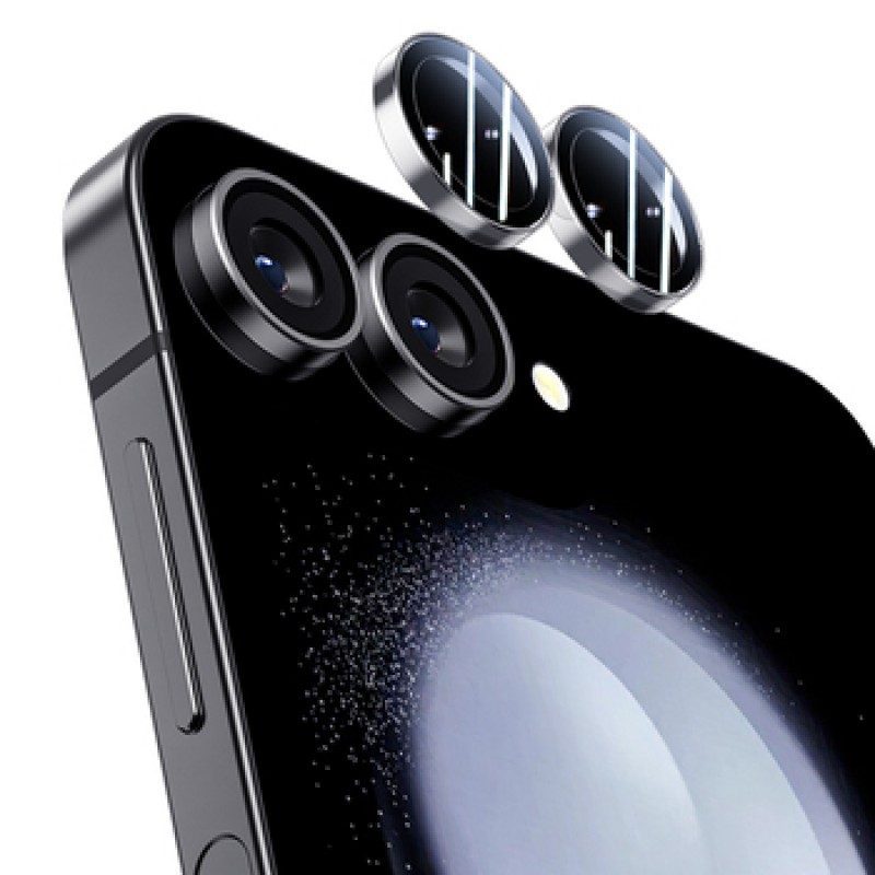 Προστατευτικό Κάμερας Benks Tempered glass Glass Warrior Lens Protector on camera (2τμχ) Samsung Galaxy Z Flip6 Black