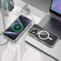 Θήκη Borofone Case BI5 Ice Shield Magnetic MagSafe Apple iPhone 16 Pro Max (6.9") Clear
