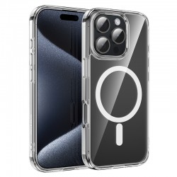 Θήκη Borofone Case BI5 Ice Shield Magnetic MagSafe Apple iPhone 16 Pro Max (6.9") Clear