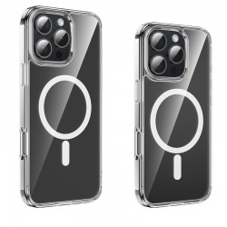 Θήκη Borofone Case BI5 Ice Shield Magnetic MagSafe Apple iPhone 16 Pro Max (6.9") Clear