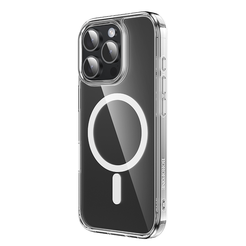 Θήκη Borofone Case BI5 Ice Shield Magnetic MagSafe Apple iPhone 16 Pro Max (6.9") Clear