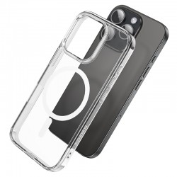 Θήκη Borofone Case BI5 Ice Shield Magnetic MagSafe Apple iPhone 16 Pro Max (6.9") Clear